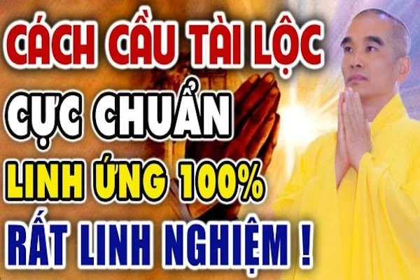 Thần chú cầu xin tài lộc và 6+ cách cầu tài lộc may mắn buôn bán