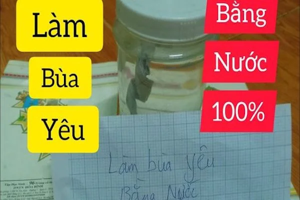 8+ cách làm bùa yêu bằng nước đơn giản, ai cũng làm được