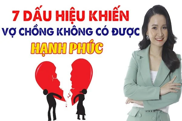 17 dấu hiệu của cặp vợ chồng sắp kết thúc, không hạnh phúc